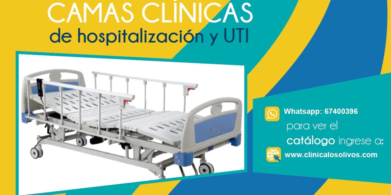 Catálogo Camas Clínicas en venta