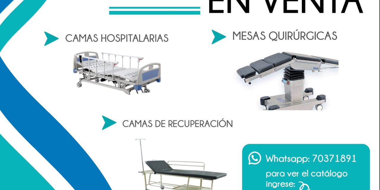 Catálogo Camas Clínicas en venta